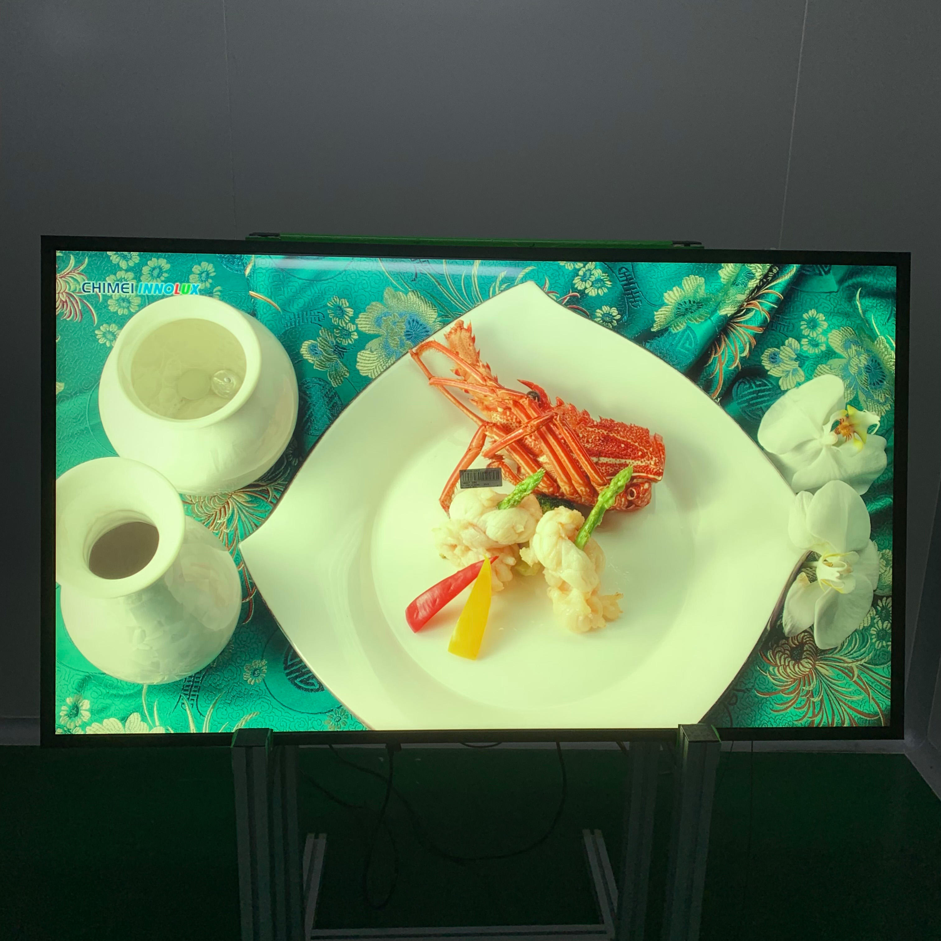 49Inch Lcd Screen Monitor Lcd Advertising Display High Brightness Lcd Panel Industrial Wide Temperature Glass