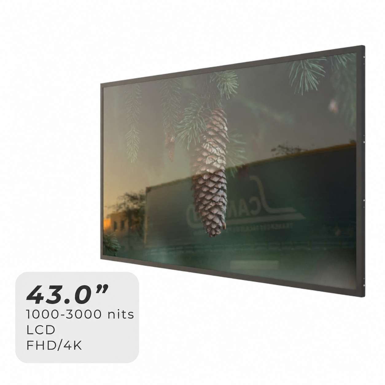43-inch high brightness LCD module series, Hyulene shared product asset