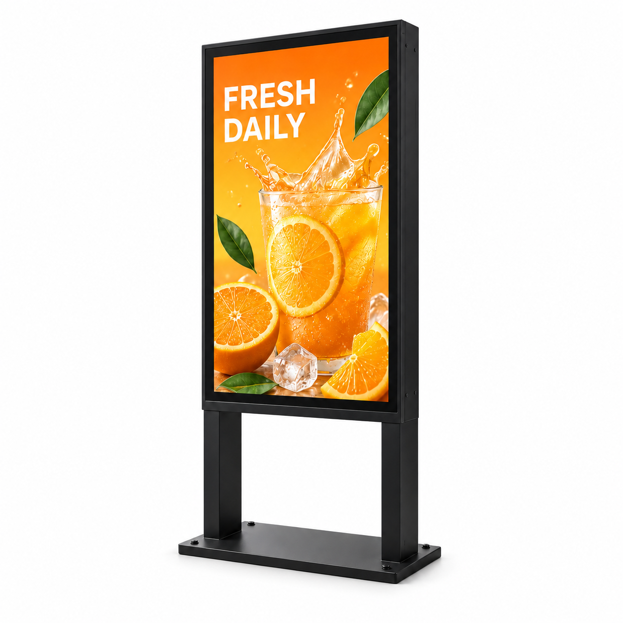Freestanding commercial display, Hyulene shared product asset